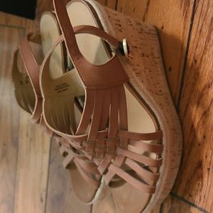 Franco Sarto Cork Wedges